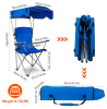 Foldable Canopy Camping Chair