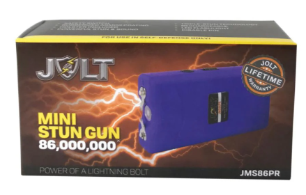 Mini 86,000,000* Stun Gun (Color: Purple)