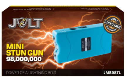 Mini 98,000,000* Stun Gun (Color: Blue)