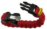 Kodiak Red Survival Paracord Bracelet