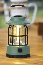 400 Lumens Retro Camping Lights (Style: L801B-Green)