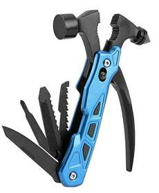 Multi-Function Hammer Tool (Color: Blue)