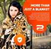 Windproof Mylar Emergency Blanket