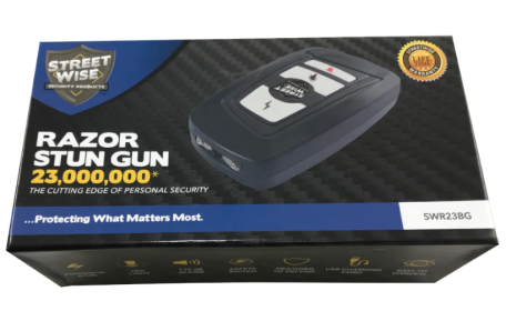 Razor 23,000,000* Stun Gun (Color: Gray)