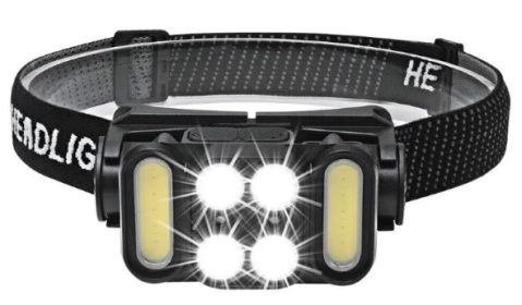 Rechargeable LED Headlamp (3 Styles) (Style: A)