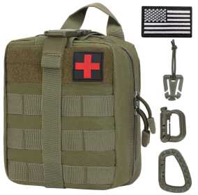 Tactical First Aid Pouch (Bag Only) (Color: OD)