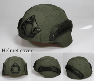 Military Tactical Helmet Cover (Color: Army Green)