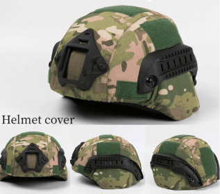 Military Tactical Helmet Cover (Color: CP)