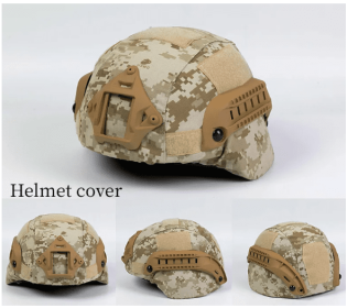 Military Tactical Helmet Cover (Color: Desert Digital)