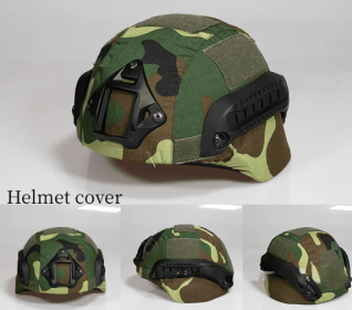 Military Tactical Helmet Cover (Color: Old Style Jungle)