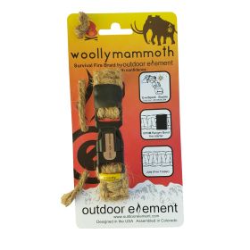 Woolly Mammoth Survival Jute Bracelet (Color: Tan, Size: SM)