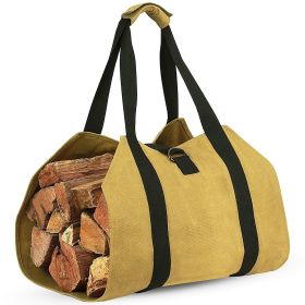 Alotoa Firewood Tote Bag (Color: Khaki)