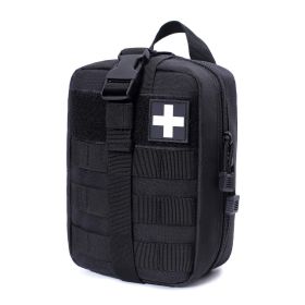 Tactical Medical First Aid Kit (Color: Black)