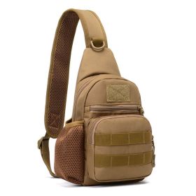 Military Tactical Shoulder Bag (Color: Khaki)