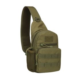 Military Tactical Shoulder Bag (Color: Army Green)