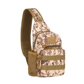 Military Tactical Shoulder Bag (Color: Desert Digital)