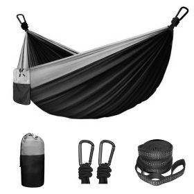 Camping Hammock (Color: Black)