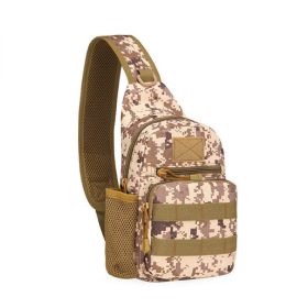 Tactical Shoulder Bag (Molle Hiking Backpack) (Color: Desert Digital)