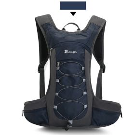 Hiking Cross Country Backpack (Color: Navy)