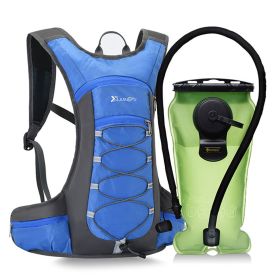 Hiking Cross Country Backpack (Color: Blue)