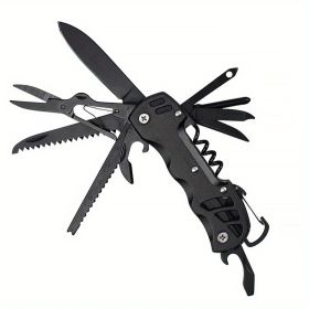 16-in-1 Multifunctional Pocket Tool (Color: Black)