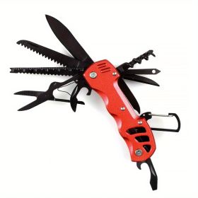 16-in-1 Multifunctional Pocket Tool (Color: Red)