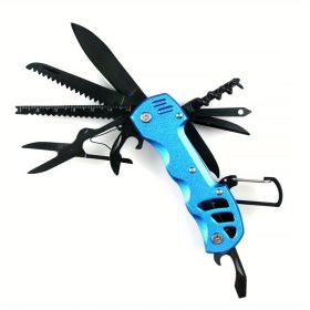 16-in-1 Multifunctional Pocket Tool (Color: Blue)