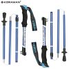 KORAMAN Collapsible Trekking Poles (w/ Carrying Bags)