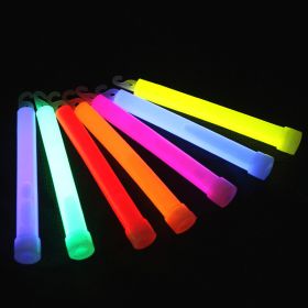 6" Fluorescent Glow Stick (Color: Mixed Color 2pcs)