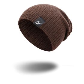 COKK Knitted Beanie Women's Hat (Color: Auburn)