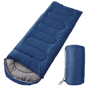 iMounTEK Camping Mummy Style Sleeping Bag (Color: Navy Blue)