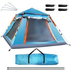 iMounTEK's 4-5 Person Camp Tent (Color: Blue)