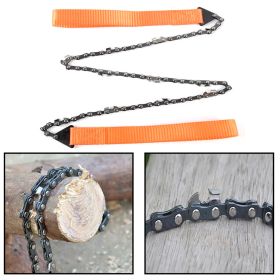 11/33 Teeth Survival Hand Chain Saw (Teeth Per Inch: 11 Teeth)