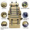 Large Military Camping Backpack (100L)