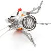 Portable Backpacking Stove With Piezo Ignition