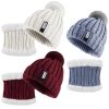 Winter Beanie Hat Scarf Set for Women