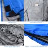 Portable Double-Person Waterproof Sleeping Bag W/ 2 Pillows