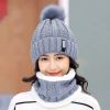 Winter Beanie Hat Scarf Set for Women