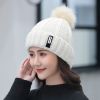 Winter Beanie Hat Scarf Set for Women